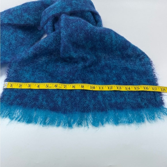 Vintage Donegal Design Pure Mohair and Wool Hand Woven in Ireland Scarf - Picture 7 of 8